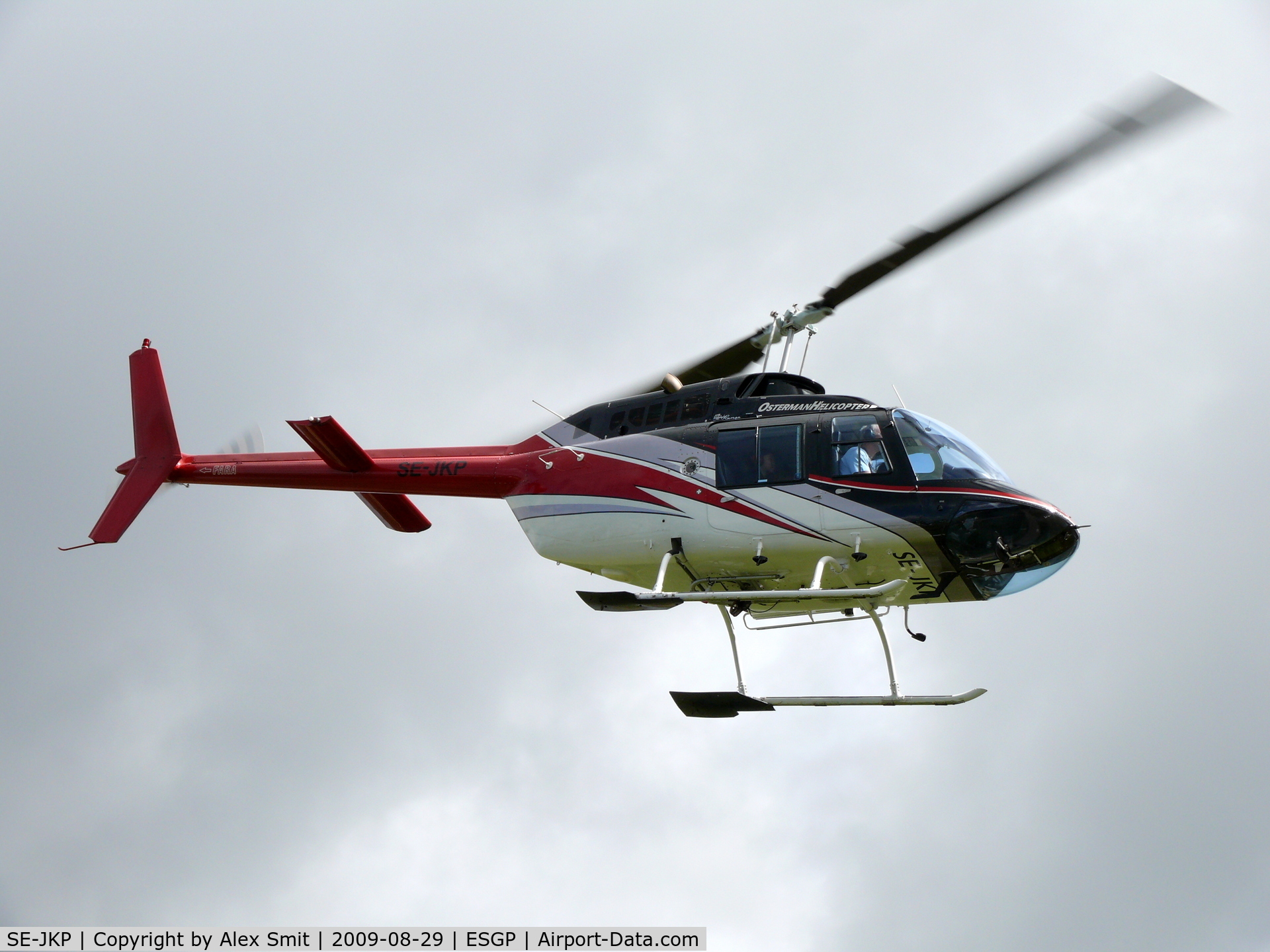 SE-JKP, 1984 Bell 206B-3 JetRanger III C/N 3797, Bell B206B3 Jet Ranger SE-JKP Osterman Helicopter