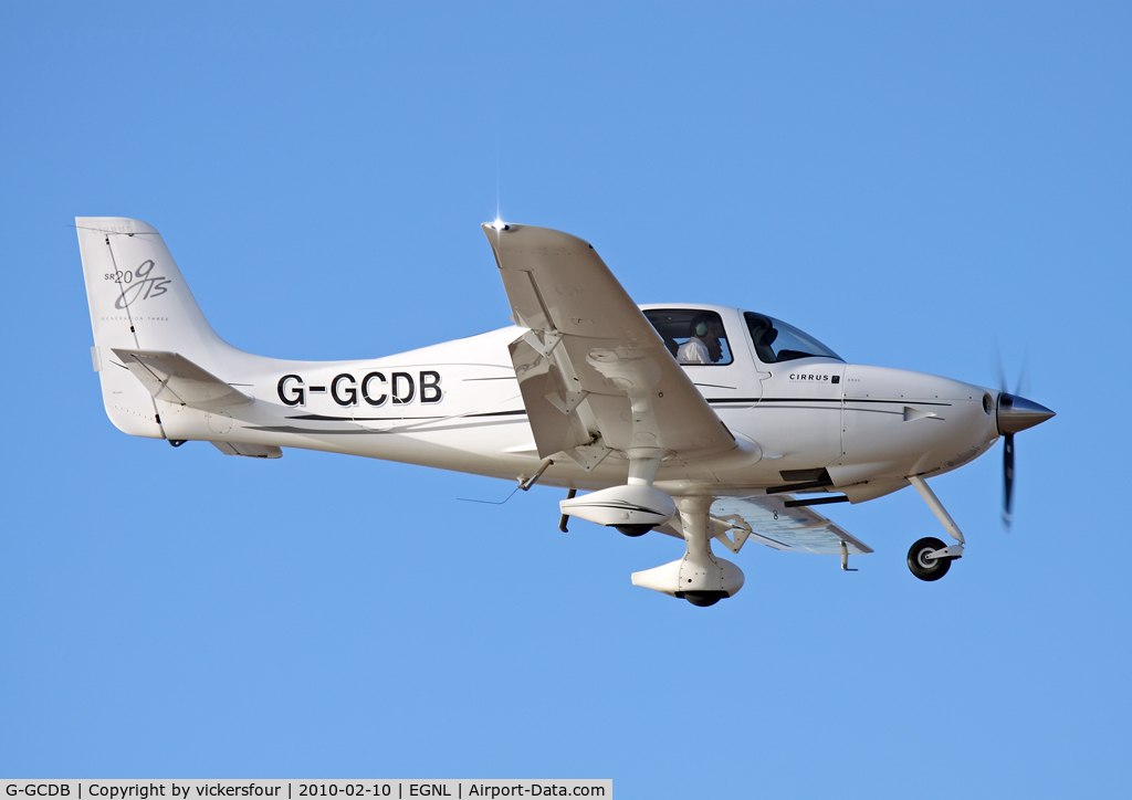 G-GCDB, 2009 Cirrus SR20 GTS C/N 1967, Cirrus SR-20 (c/n 1967). Operated by Flight Academy at Blackpool.