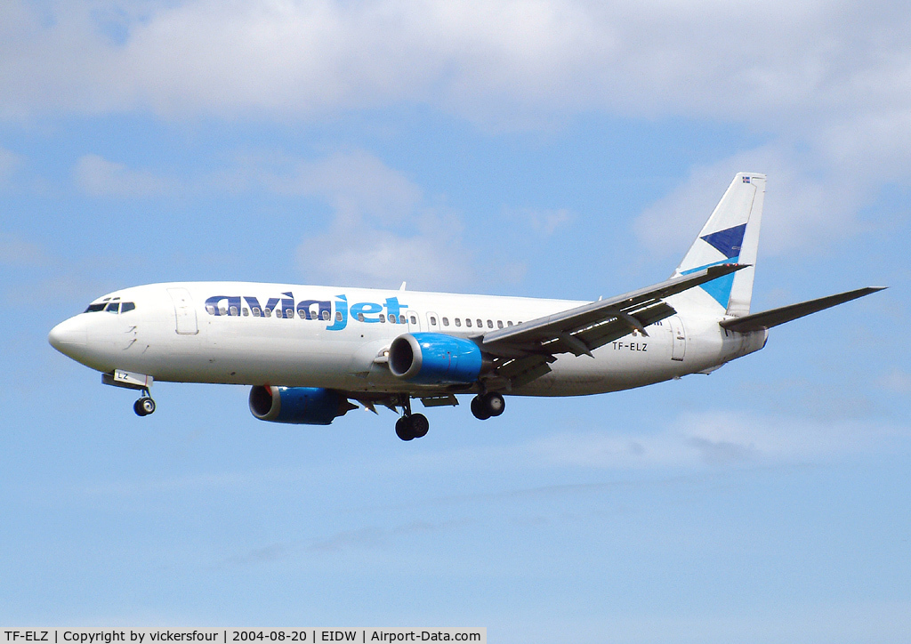 TF-ELZ, 1989 Boeing 737-4YO C/N 23980, Aviajet Boeing 737-4Y0 (c/n 23980).