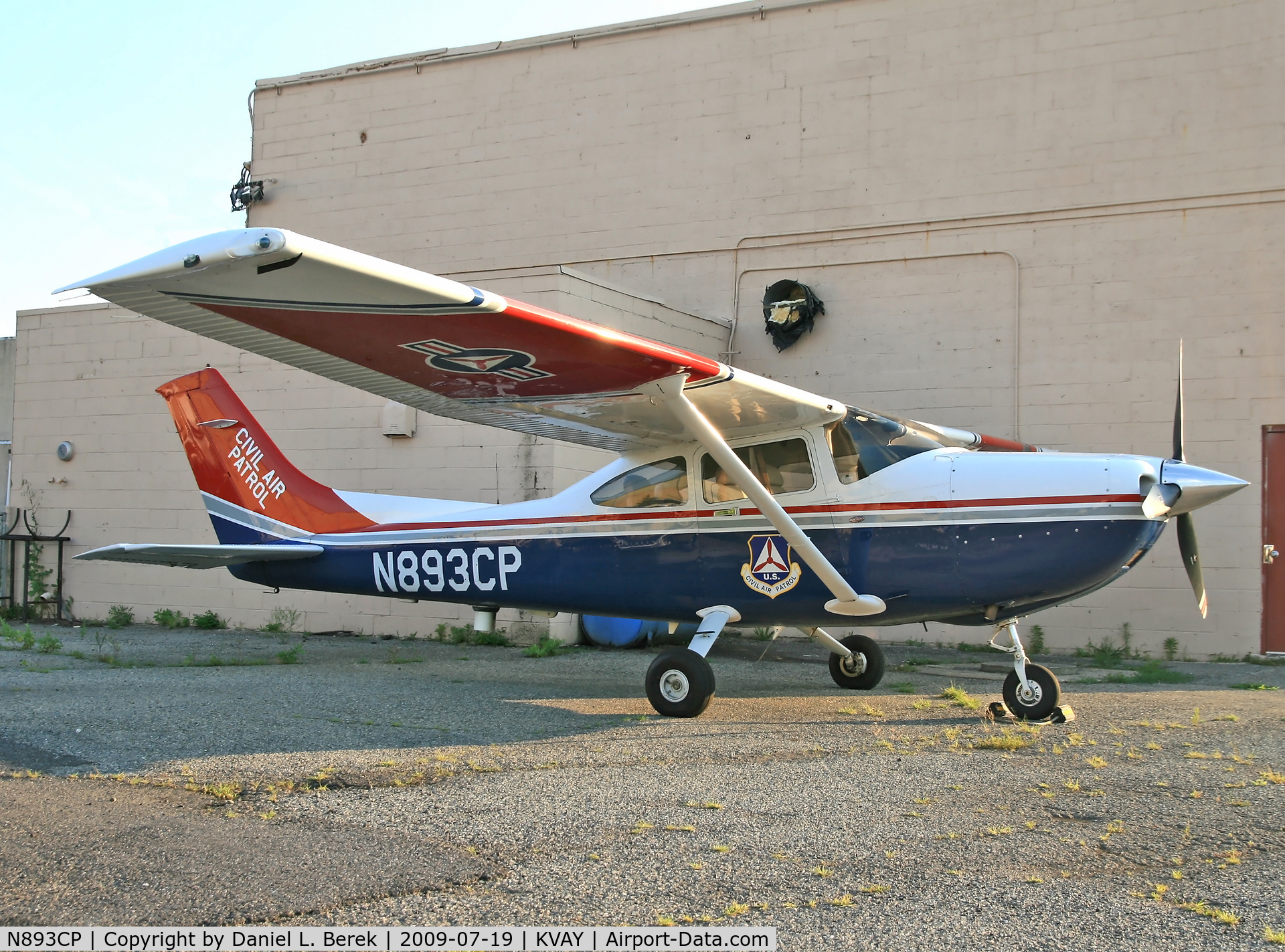 N893CP, 2006 Cessna 182T Skylane C/N 18281863, One of several CAP aircraft stationed at South Jersey Regional Airport that day.