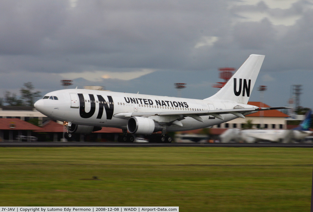 JY-JAV, Airbus A310-222 C/N 357, United Nations