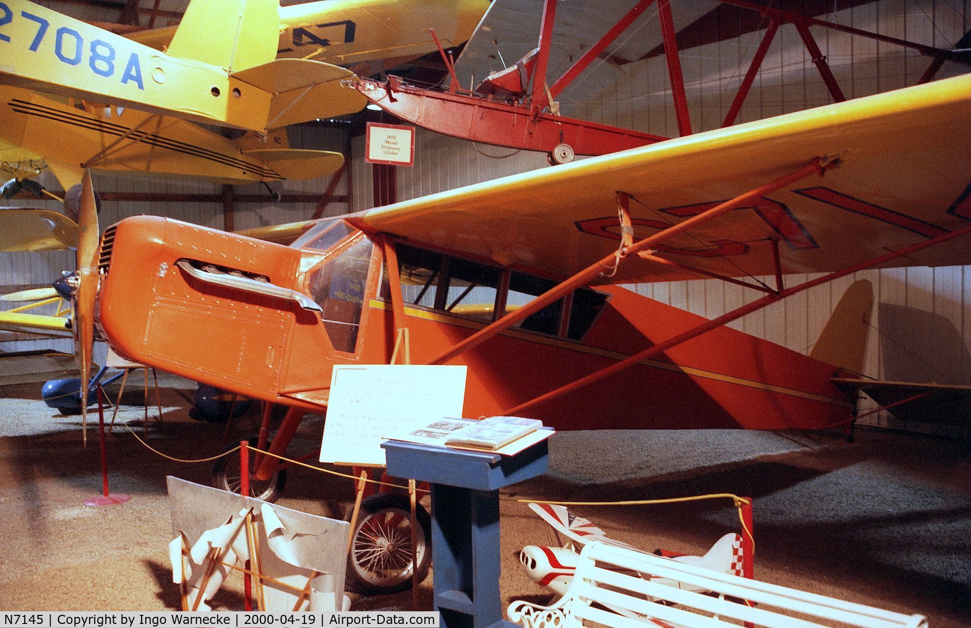 N7145, 1928 Curtiss-Wright Robin C/N 6, Curtiss-Wright Robin at Iowa Aviation Museum,  Greenfield IA
