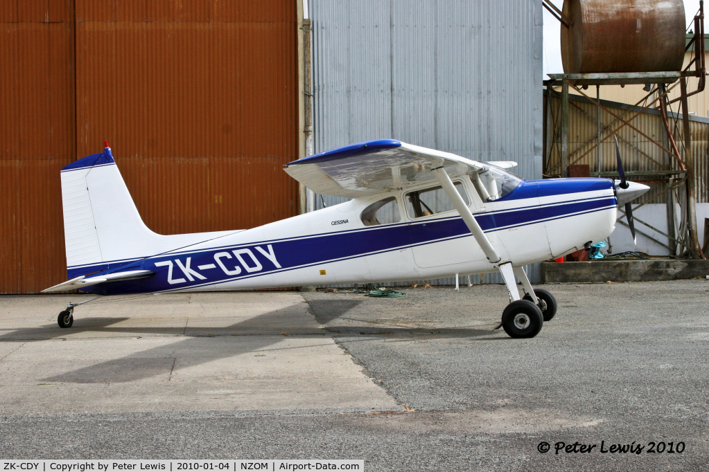 ZK-CDY, Cessna 180A C/N RA4-63, C G S & R S Gorman, Blenheim