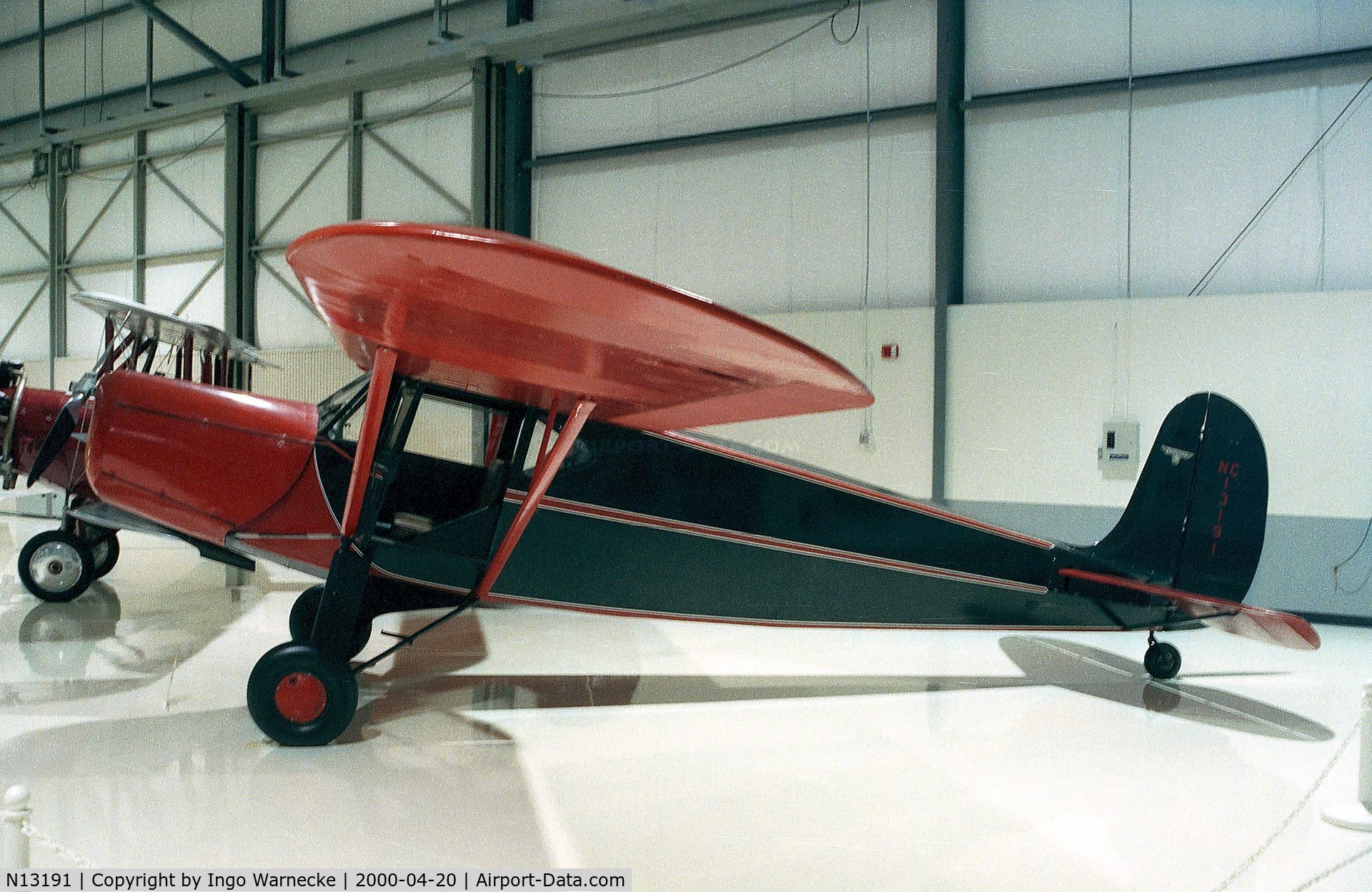 N13191, 1933 Fairchild 24 C8 C/N 2009, Fairchild 24 C8 at the Heritage Halls, Owatonna MN