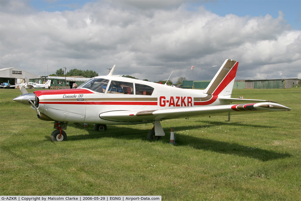 G-AZKR, 1960 Piper PA-24-180 Comanche Comanche C/N 24-2192, Piper PA-24-180 Comanche at Bagby Airfield in 2006.