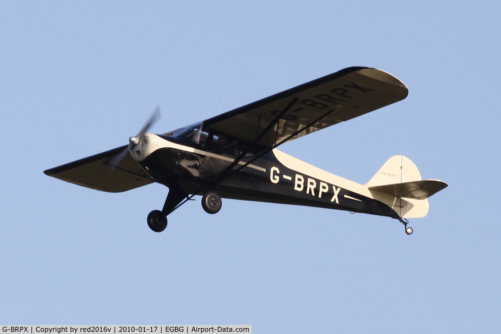 G-BRPX, 1945 Taylorcraft BC-12D Twosome C/N 6462, G-BRPX c/n 6462