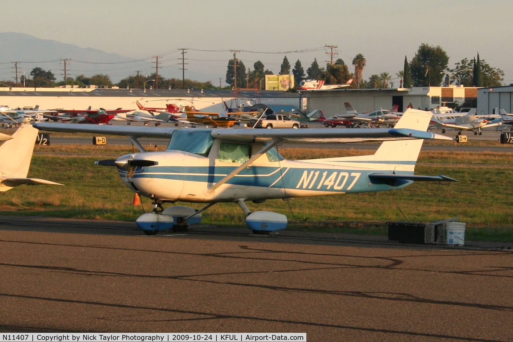 N11407, 1973 Cessna 150L C/N 15075396, Waiting to fly again