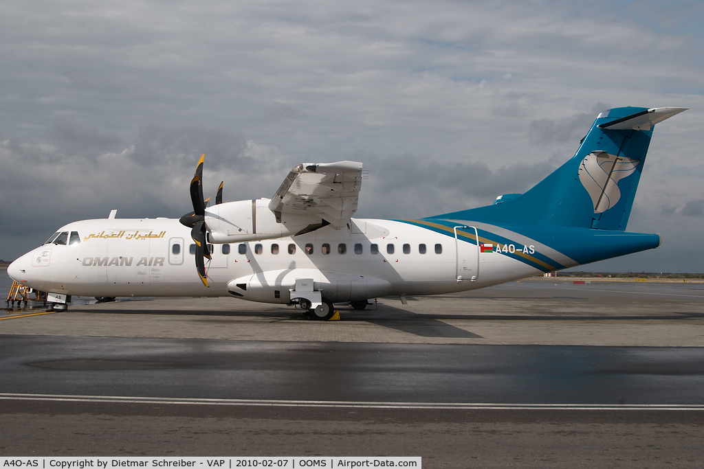 A4O-AS, 1998 ATR 42-500 C/N 574, Oman Air ATR42