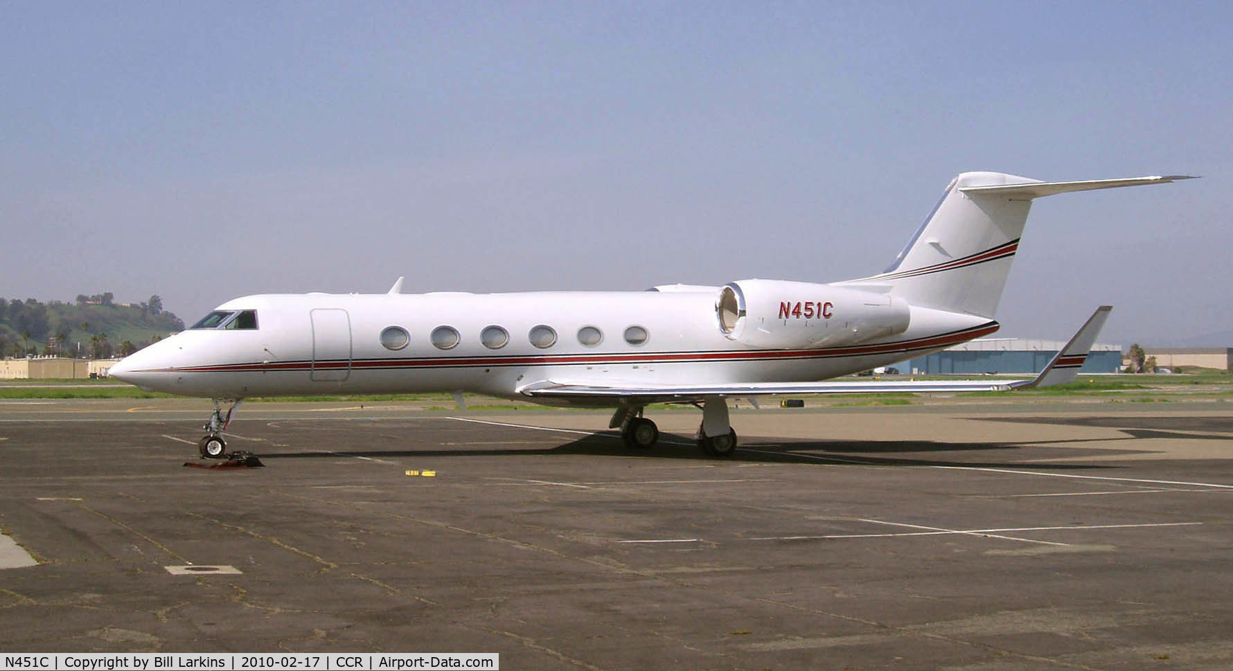 N451C, Gulfstream Aerospace GIV-X (G450) C/N 4159, Visitor