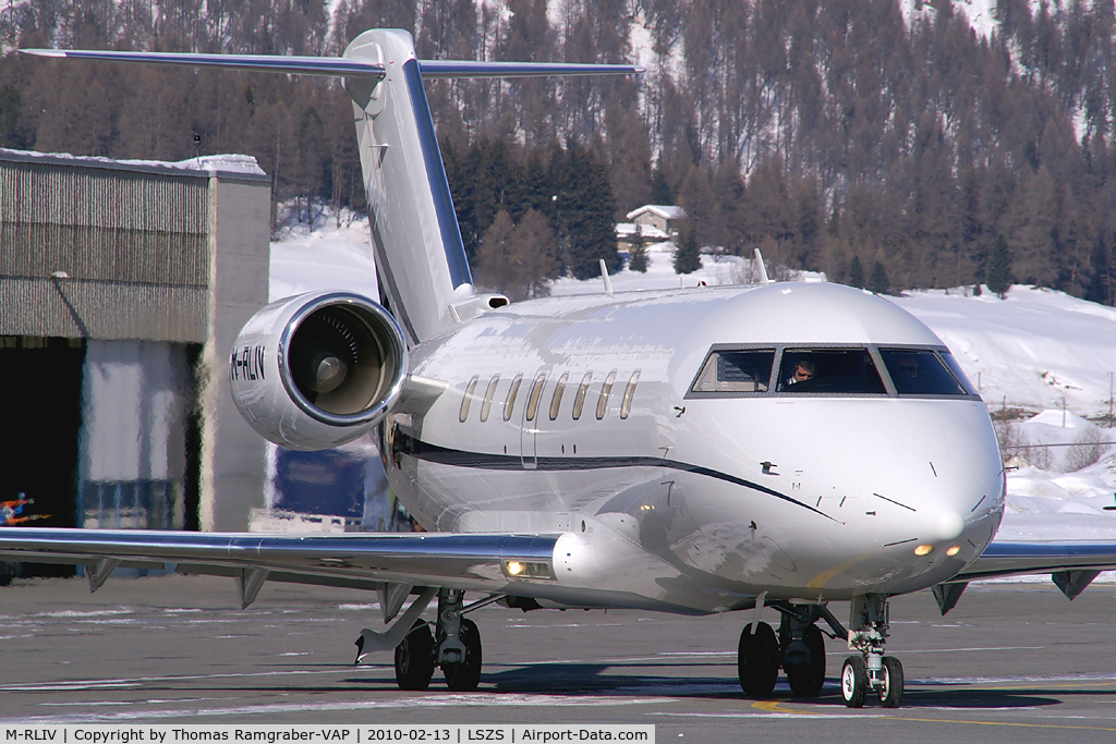 M-RLIV, 2007 Bombardier Challenger 605 (CL-600-2B16) C/N 5731, Mobyhold Ltd. Bombardier CL600 Challenger