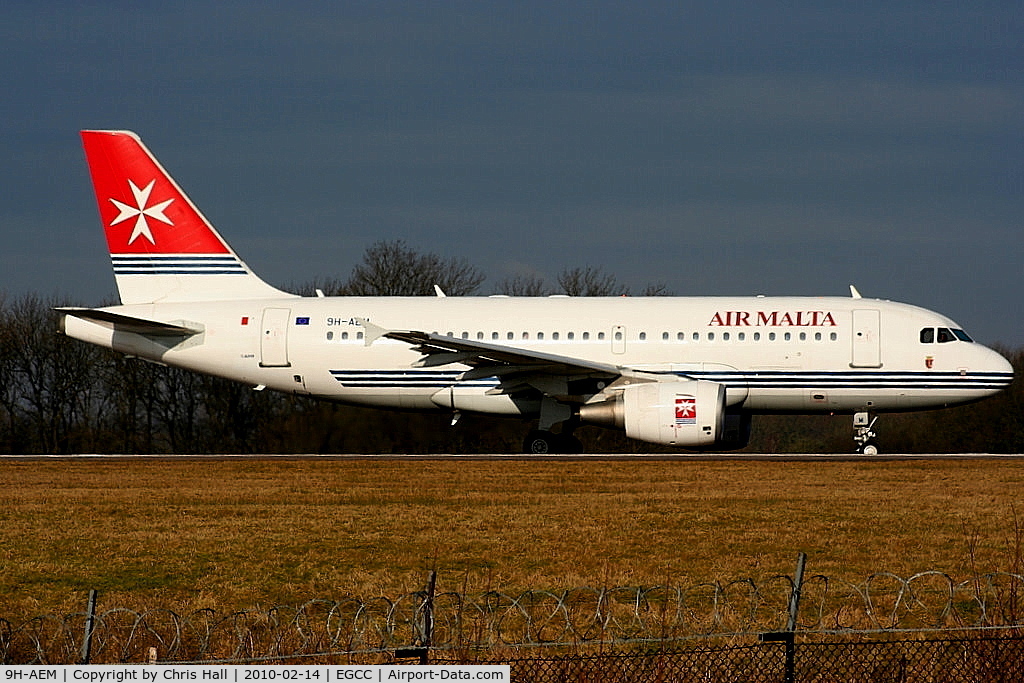 9H-AEM, 2005 Airbus A319-111 C/N 2382, Air Malta