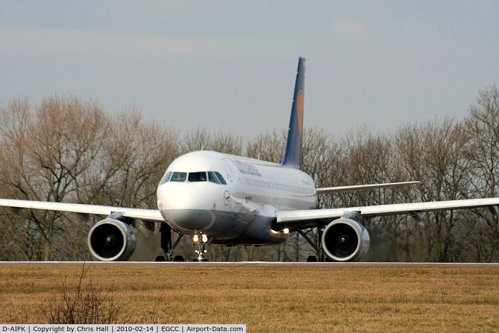 D-AIPK, 1989 Airbus A320-211 C/N 0093, Lufthansa