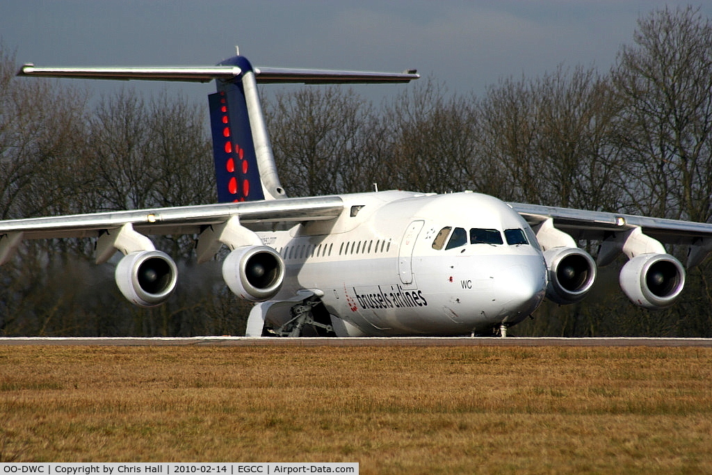 OO-DWC, 1998 British Aerospace Avro 146-RJ100 C/N E3322, Brussels Airlines