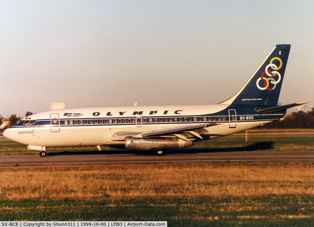 SX-BCE, 1980 Boeing 737-284 C/N 22300, Arriving from ATH rwy 33L