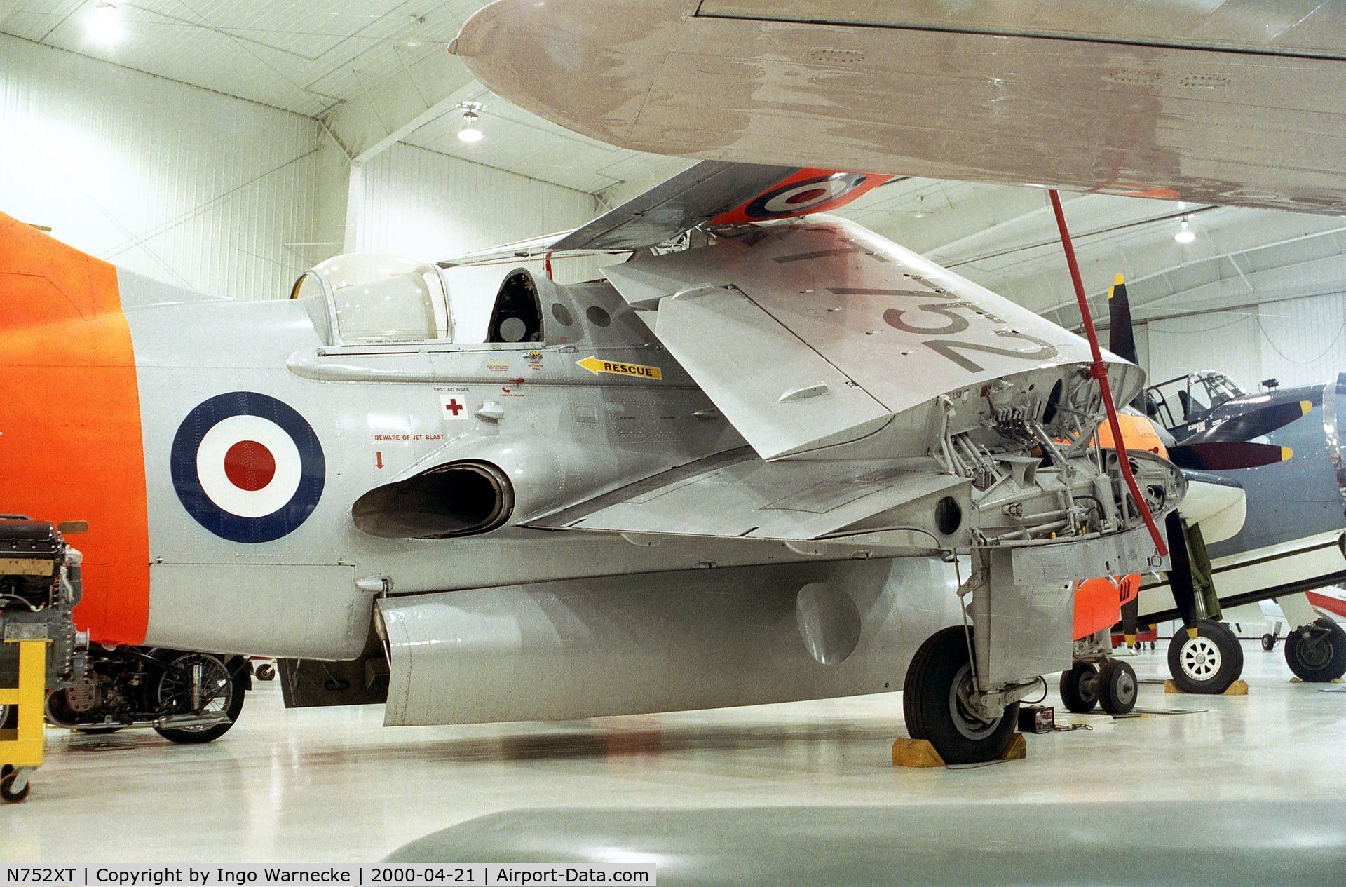 N752XT, 1954 Fairey Gannet T.5 C/N F9137, Fairey Gannet T5 at the Polar Aviation Museum, Blaine MN