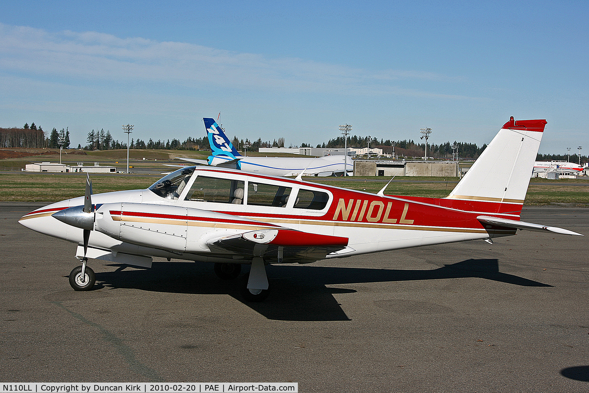 N110LL, 1971 Piper PA-39 C/N 39-89, Sweet looking Twin Comanche