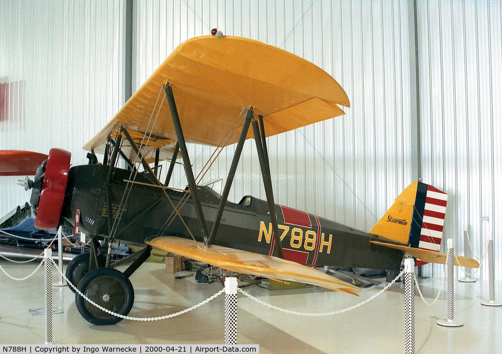N788H, 1930 Stearman 6L Cloudboy C/N 6003, Stearman 6L at the Golden Wings Flying Museum, Blaine MN
