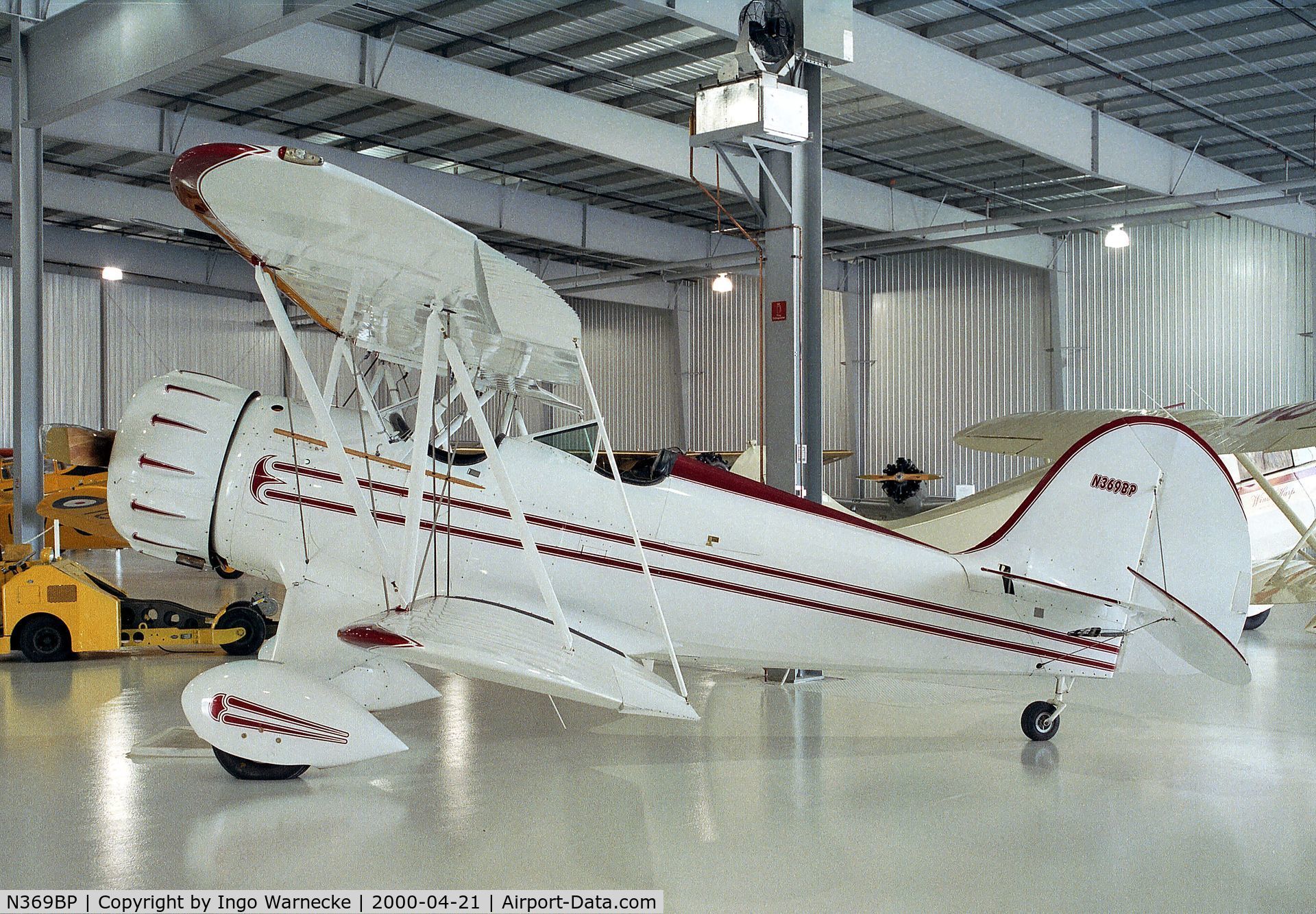 N369BP, 1987 Classic Aircraft Corp WACO YMF C/N F5-005, Classiv Aircraft Waco YMF at the Golden Wings Flying Museum, Blaine MN