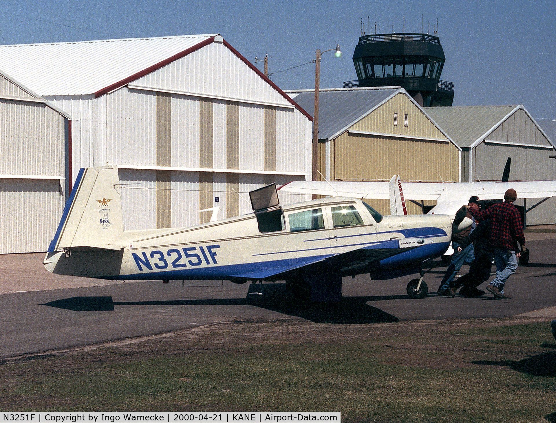 N3251F, 1967 Mooney M20E C/N 670044, Mooney M20E Super 21 at Anoka County Airport, Blaine MN