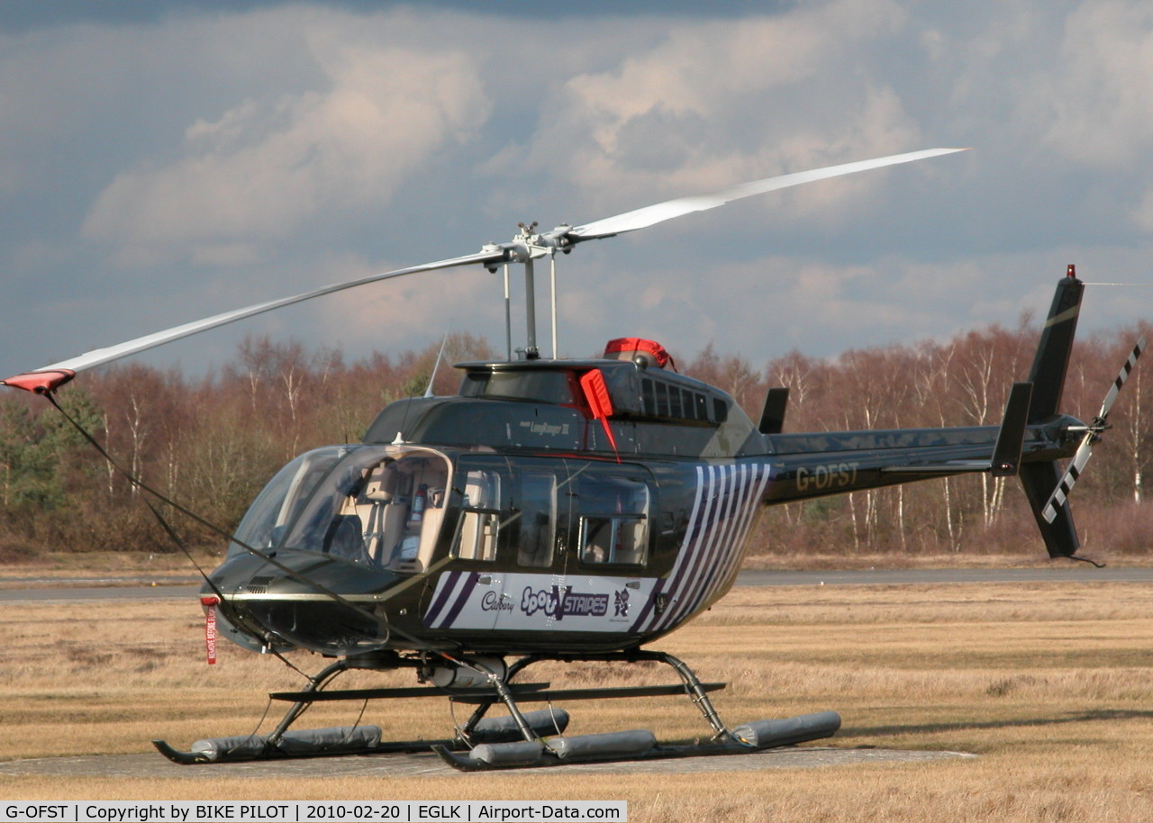 G-OFST, 1989 Bell 206L-3 LongRanger III C/N 51300, CHANGE OF OWNERSHIP AND REG. DUE 2010-03-01