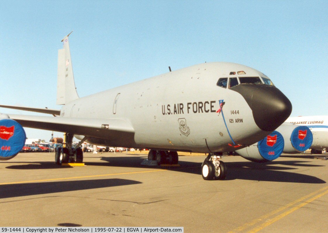 59-1444, 1959 Boeing KC-135R Stratotanker C/N 17932, KC-135R Stratotanker 
