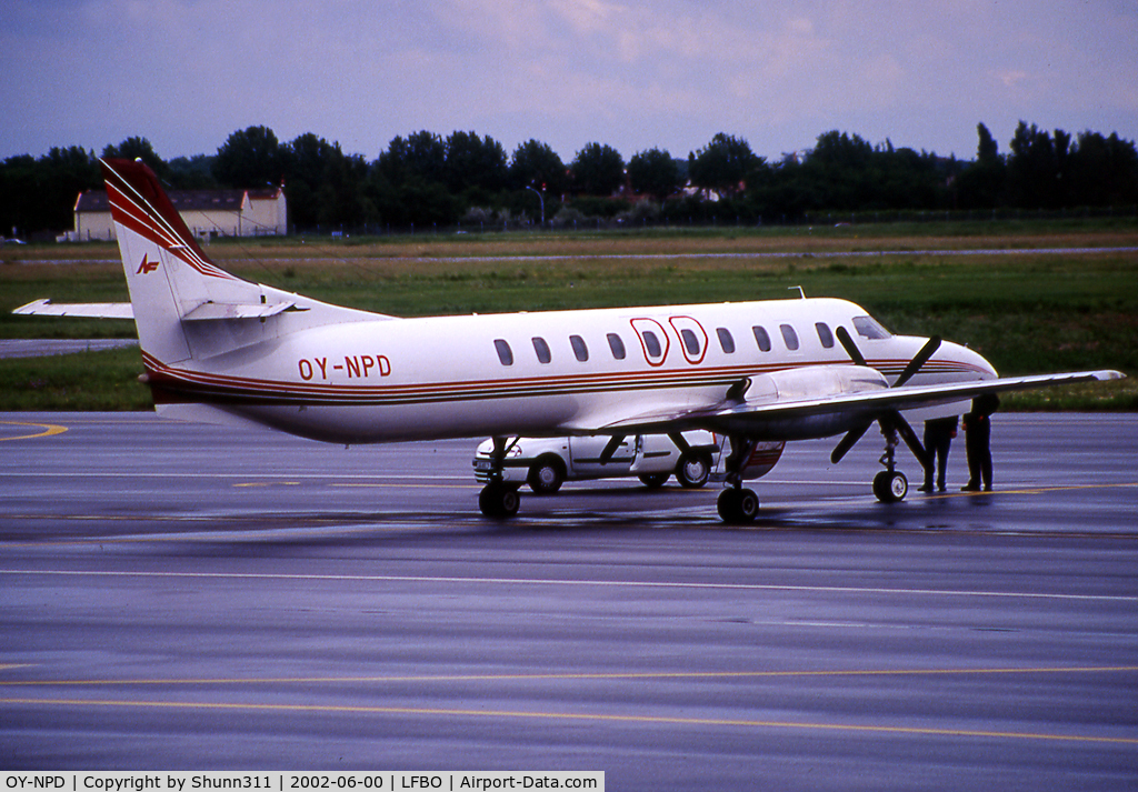 OY-NPD, 1994 Fairchild SA-227DC Metro 23 C/N DC-865B, Parked at the General Aviation...