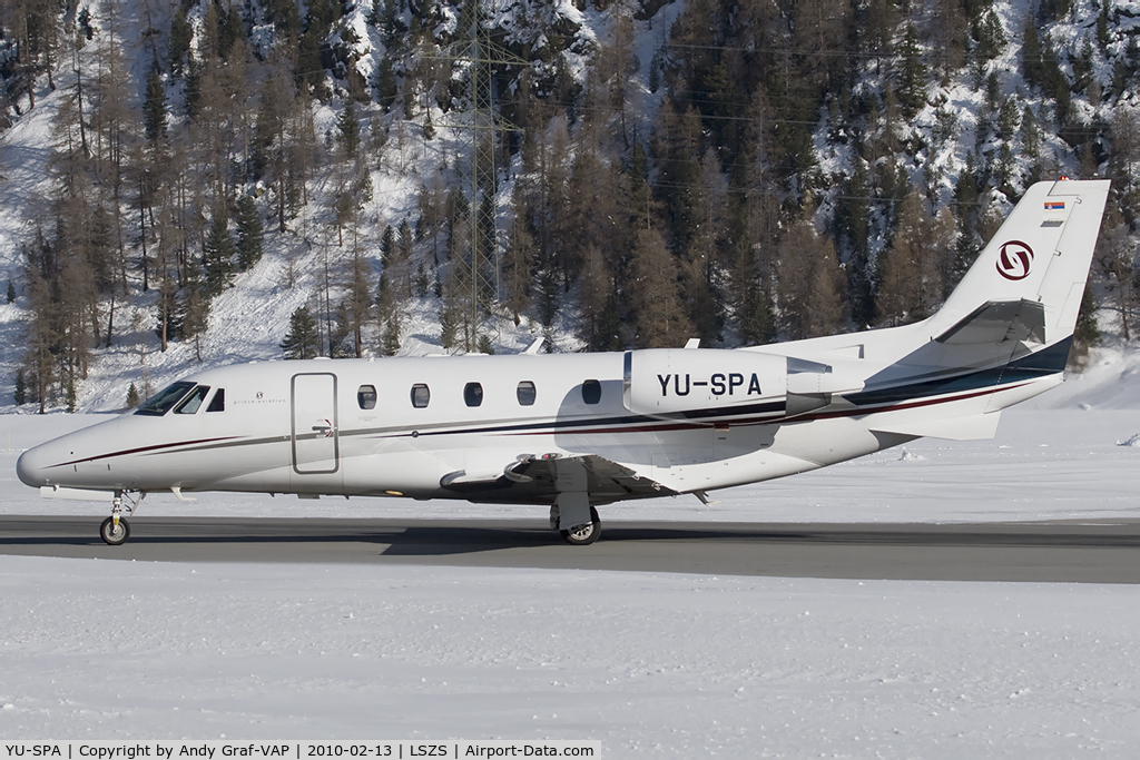 YU-SPA, 2007 Cessna 560XLS Citation Excel C/N 560-5760, Cessna 560
