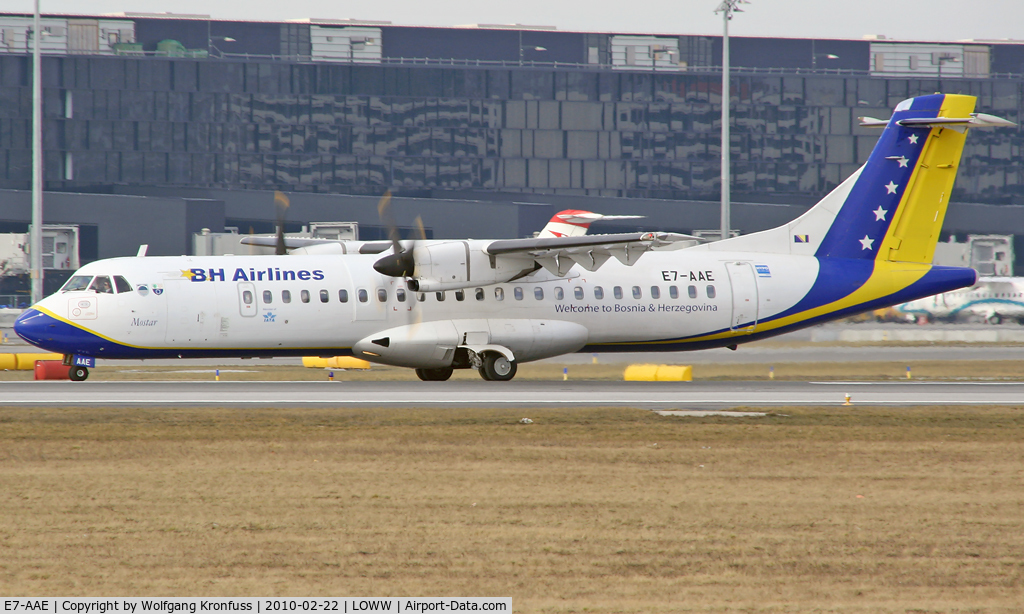 E7-AAE, 1995 ATR 72-212A C/N 465, BH Airlines