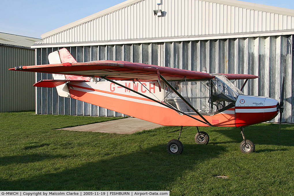 G-MWCH, 1990 Rans S-6ESD Coyote II C/N PFA 204-11632, Rans S-6ESD/TR Coyote II at Fishburn Airfield in 2006.