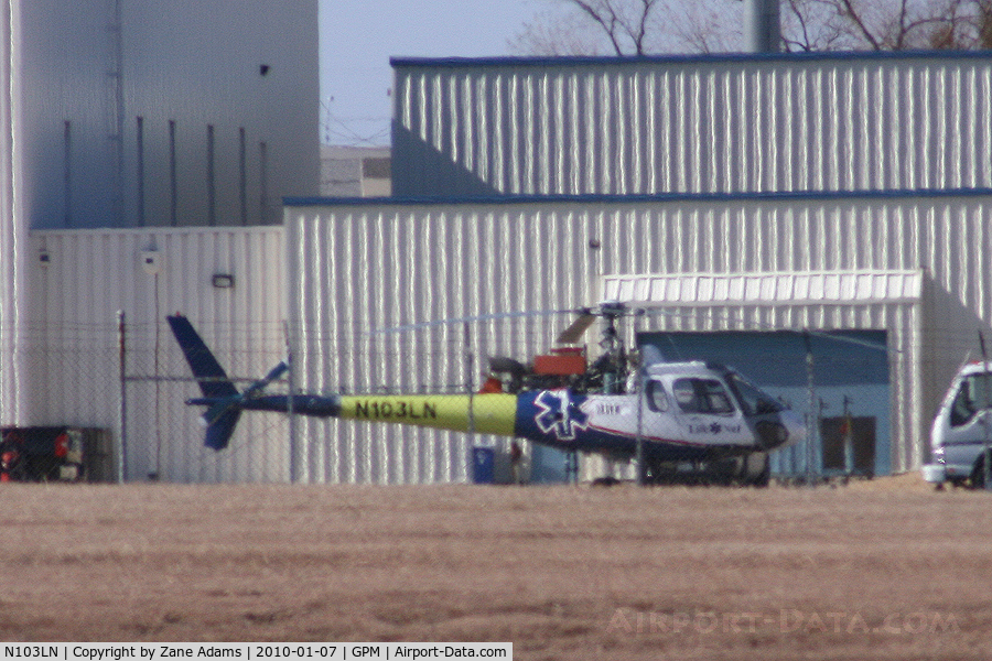 N103LN, 1998 Eurocopter AS-350B-3 Ecureuil Ecureuil C/N 3128, At Grand Prairie Municipal