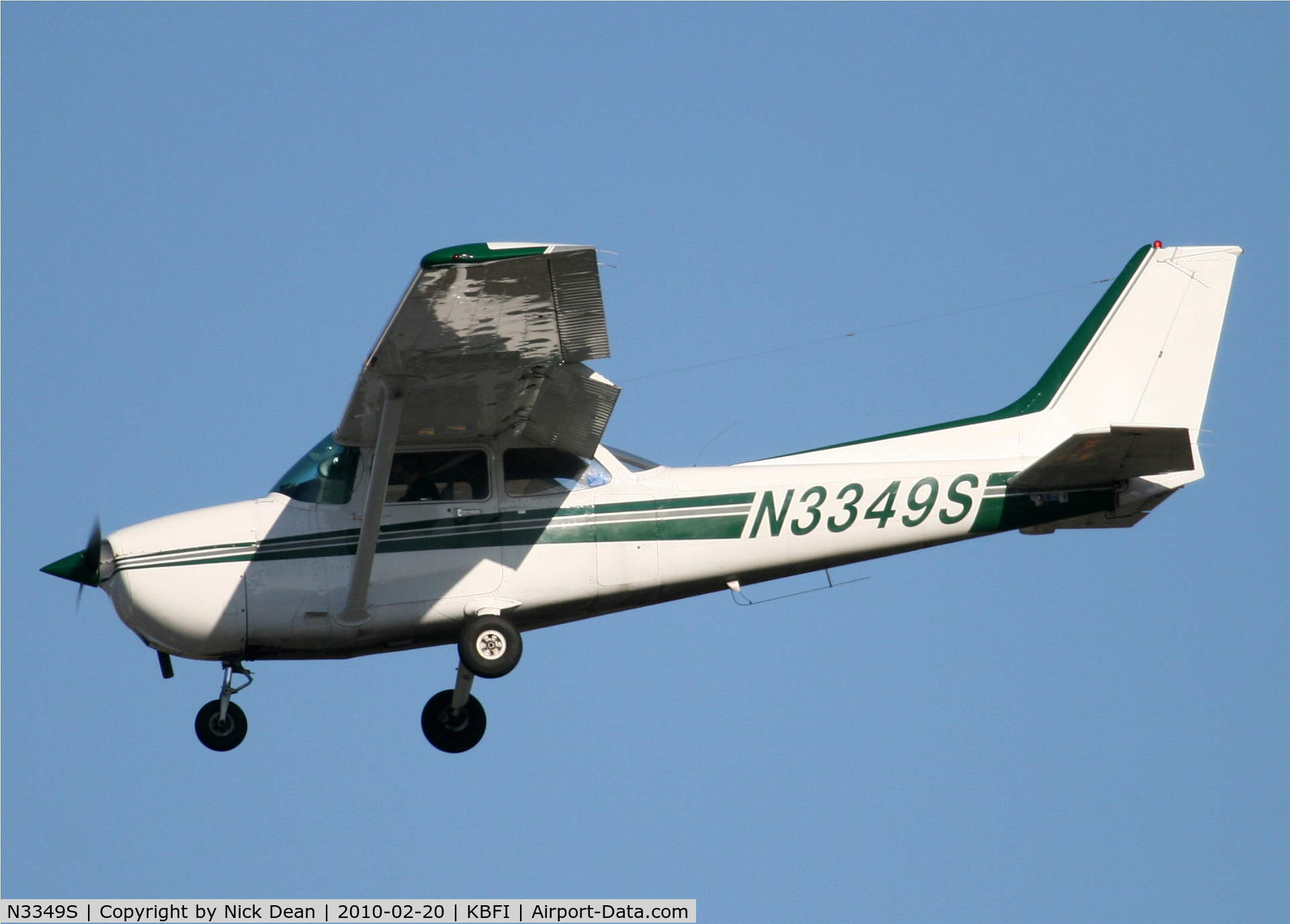 N3349S, 1984 Cessna 172P C/N 17276255, KBFI