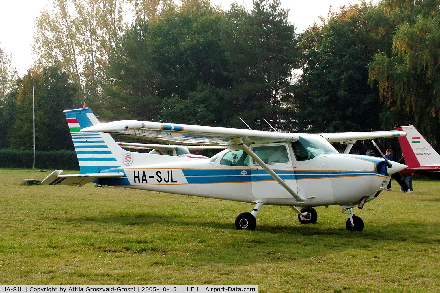 HA-SJL, 1975 Cessna 172M C/N 17265068, Farkashegy Airfield Hungary