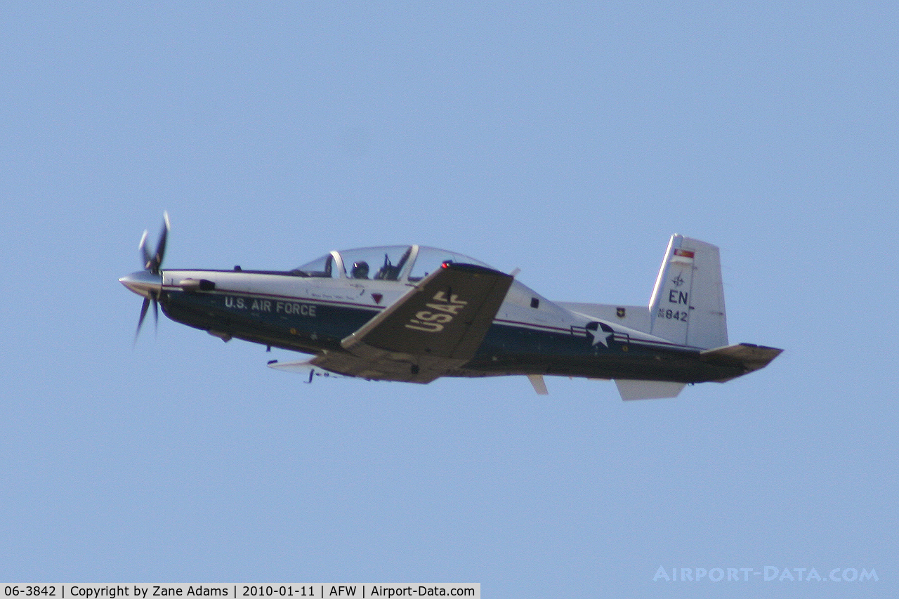 06-3842, 2006 Raytheon T-6A Texan II C/N PT-397, At Fort Worth Alliance Airport