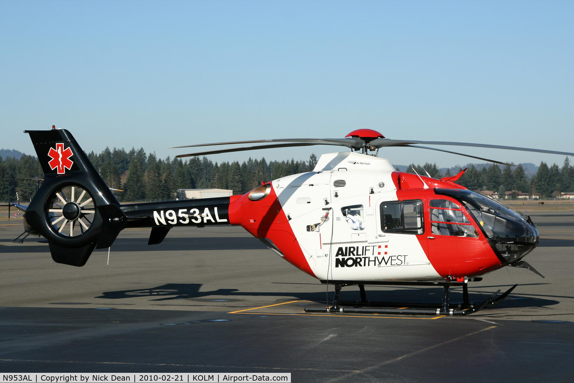N953AL, 2008 Eurocopter EC-135T-2+ C/N 0686, KOLM
