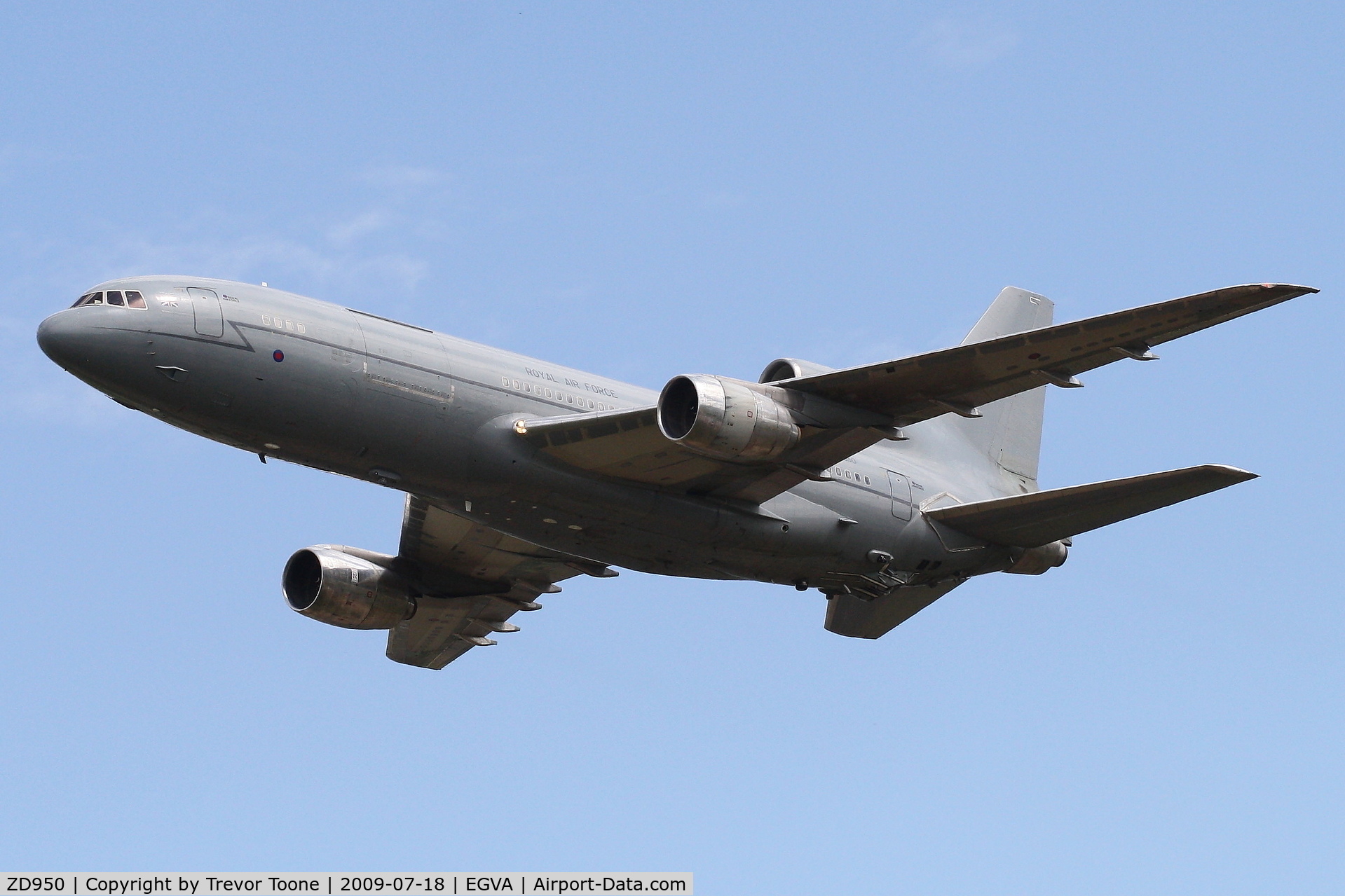 ZD950, 1979 Lockheed L-1011-385-3 TriStar K1 (500) C/N 193V-1164, Tristar L1011 c,n 1164