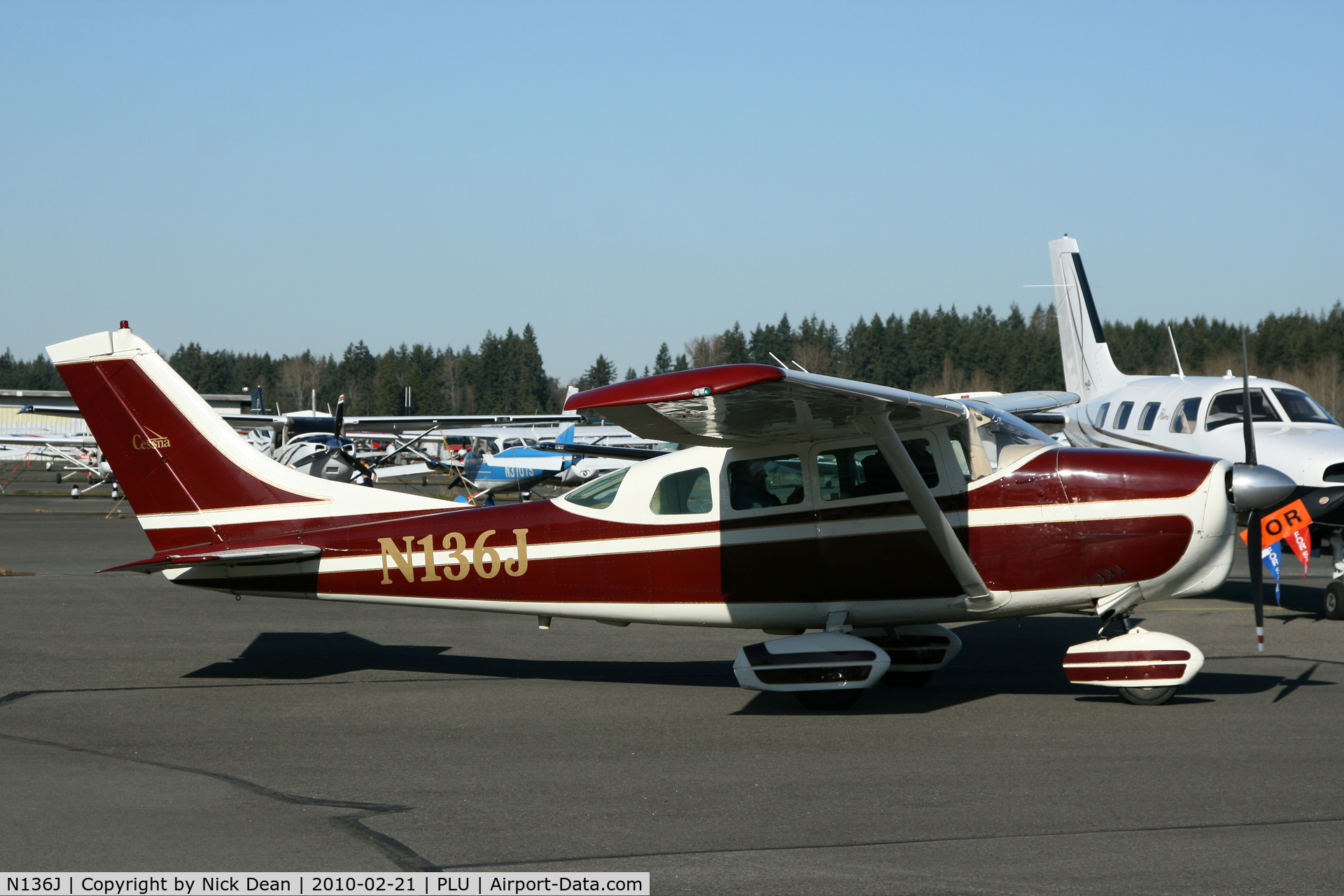 N136J, 1962 Cessna 210-5 (205) C/N 205-0136, 1S0