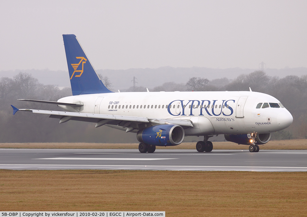 5B-DBP, 2002 Airbus A319-132 C/N 1768, Cyprus Airways