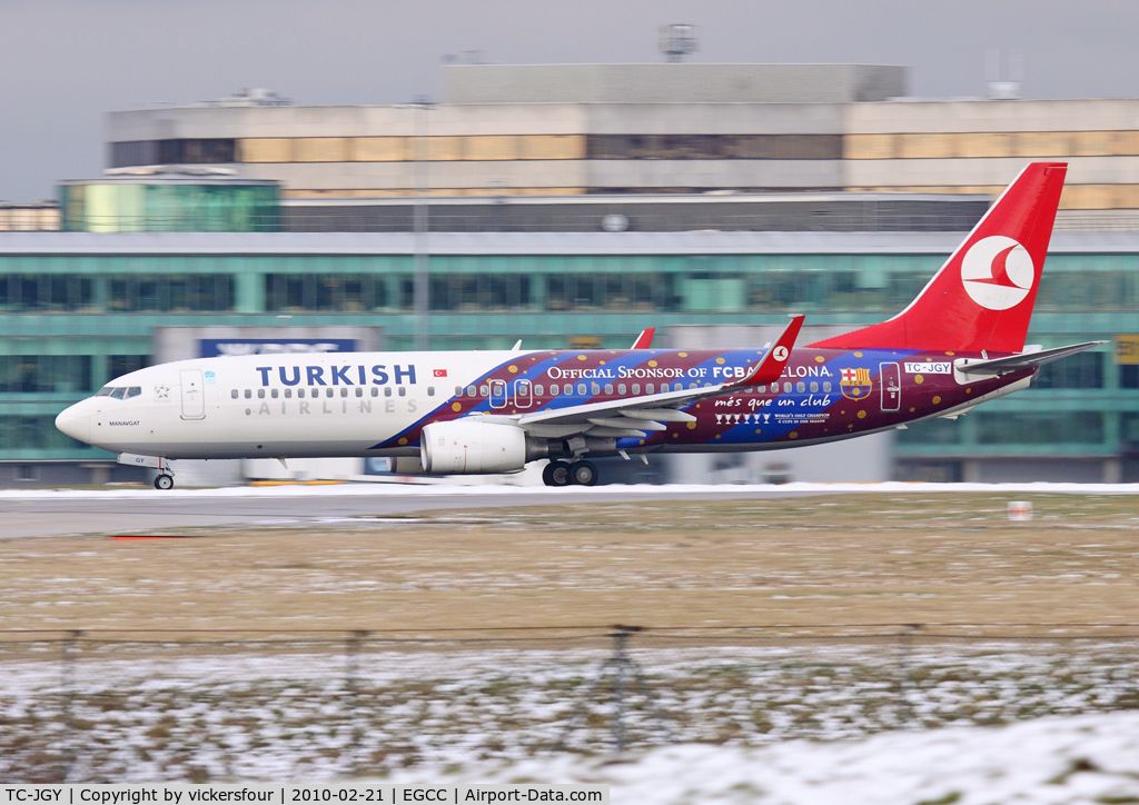 TC-JGY, 2008 Boeing 737-8F2 C/N 35738, Turkish Airlines