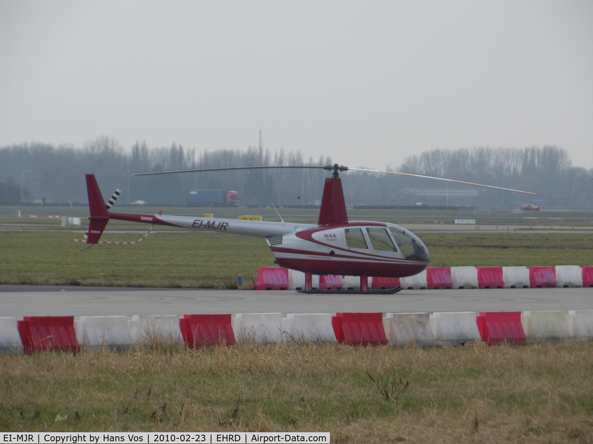 EI-MJR, Robinson R44 Raven I C/N 1391, nice helicopter on Rotterdam the Hague airport