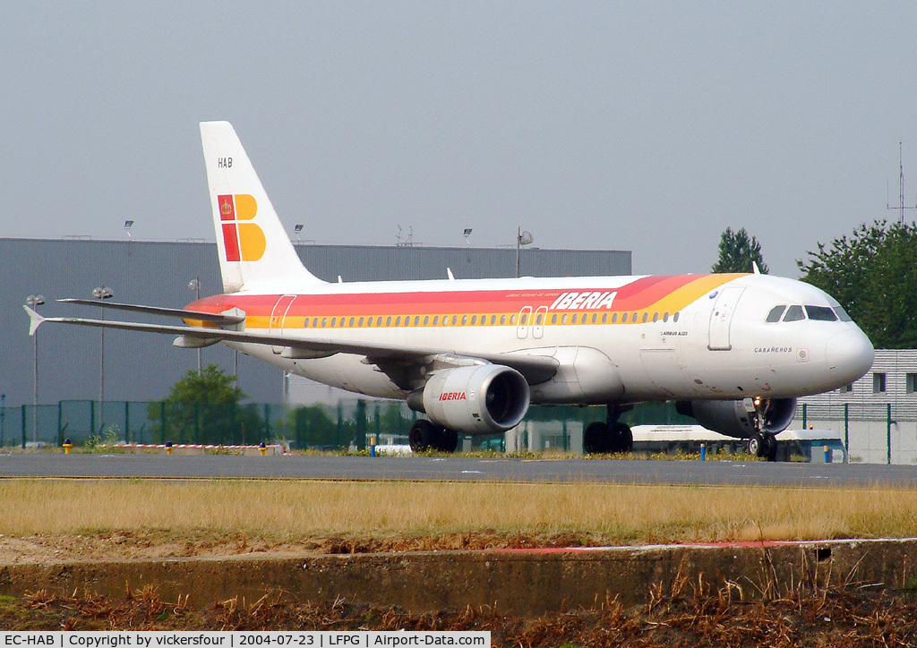 EC-HAB, 1999 Airbus A320-214 C/N 994, Iberia Airbus A320-214 (c/n 0994).