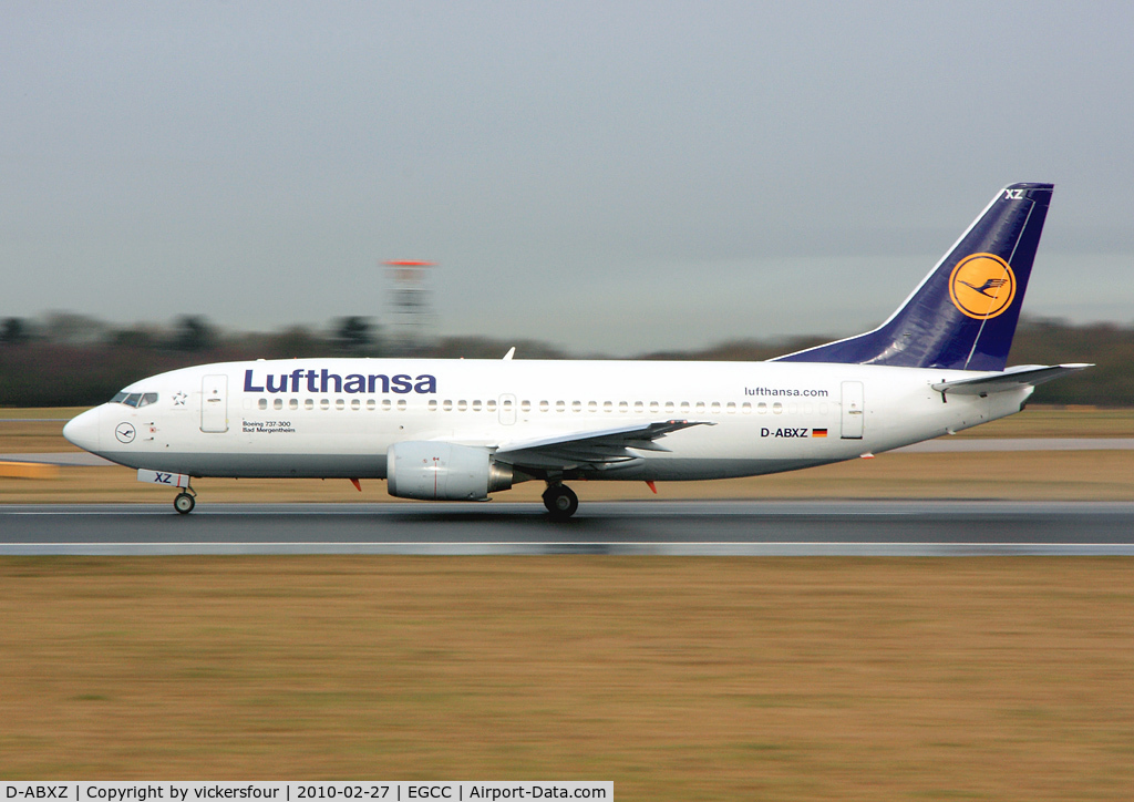 D-ABXZ, 1990 Boeing 737-330 C/N 24564, Lufthansa