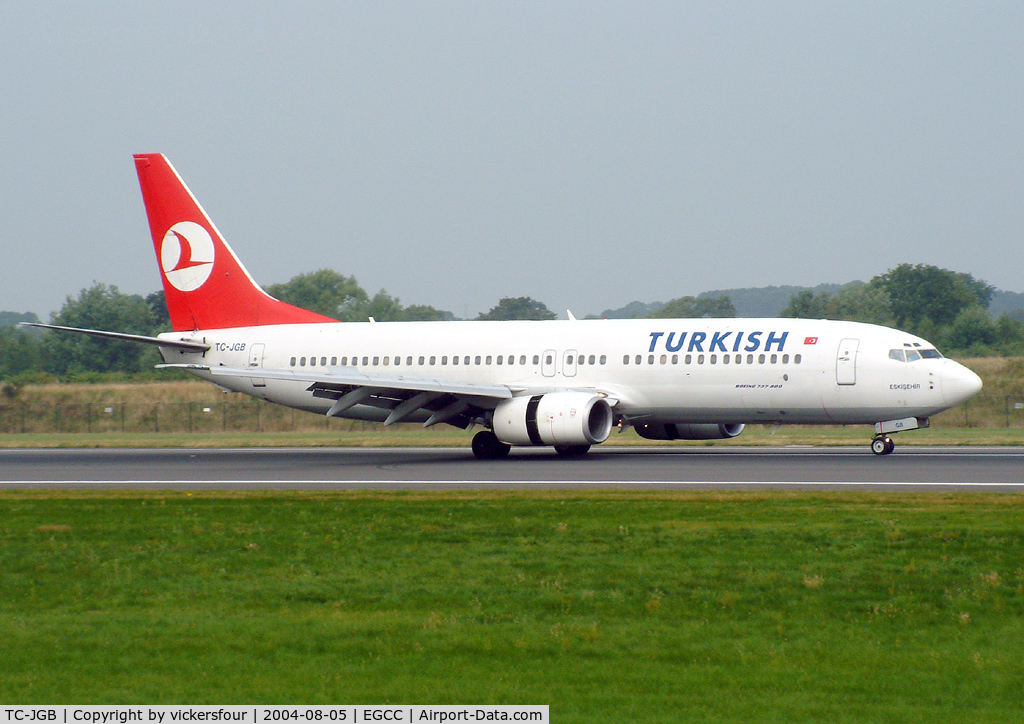TC-JGB, 2000 Boeing 737-8F2 C/N 29786, Turkish Airlines