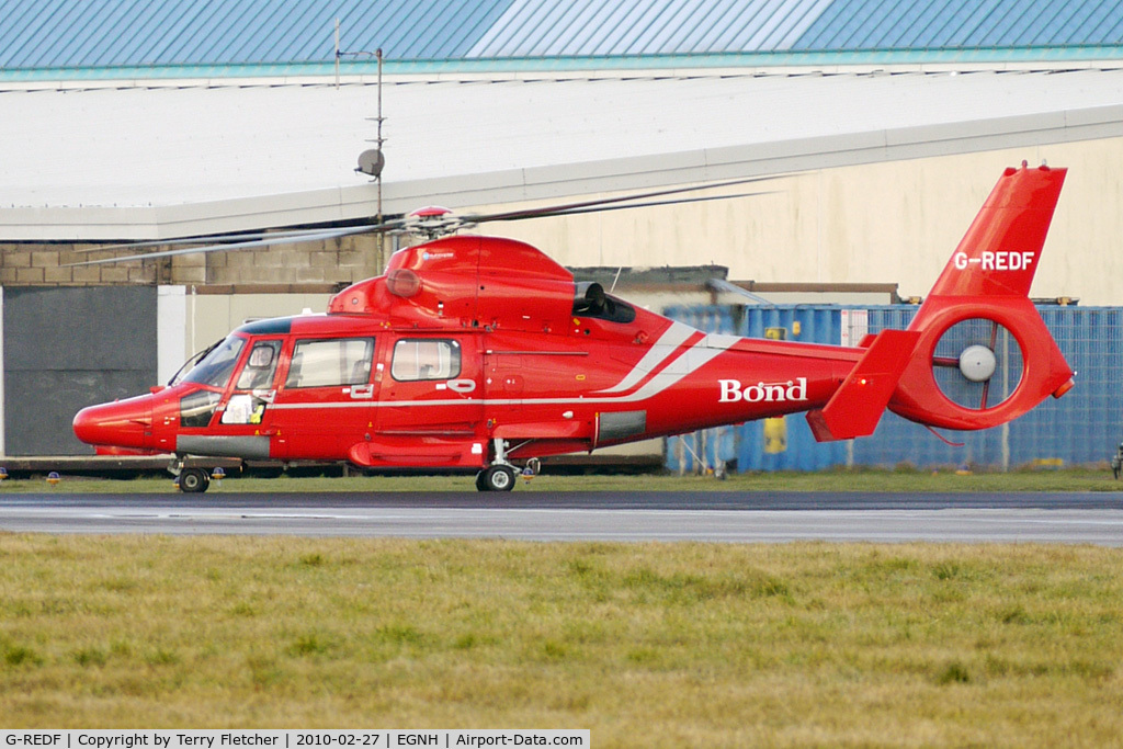 G-REDF, 2009 Eurocopter AS-365N-3 Dauphin 2 C/N 6884, Eurocopter Dauphin II at Blackpool