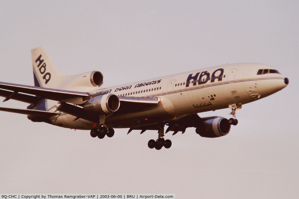 9Q-CHC, 1981 Lockheed L-1011-385-3 Tristar 500 C/N 193H-1209, Hewa Bora Airways Lockheed L1011 Tristar