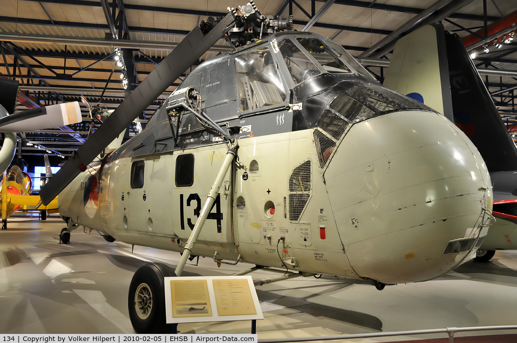134, Sikorsky UH-34J Seabat C/N 58-1597, at Soesterberg