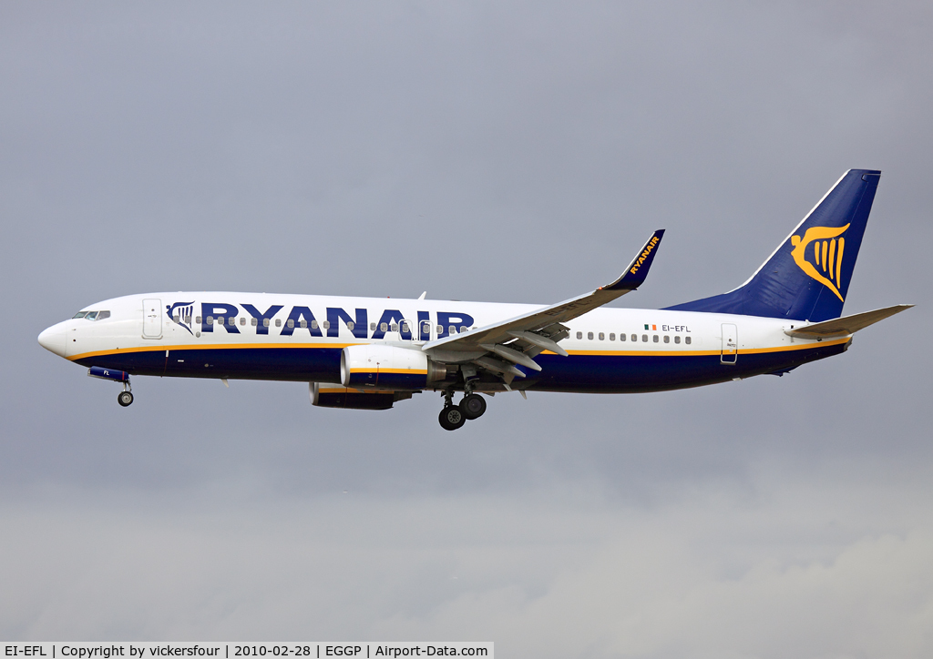 EI-EFL, 2009 Boeing 737-8AS C/N 37534, Ryanair