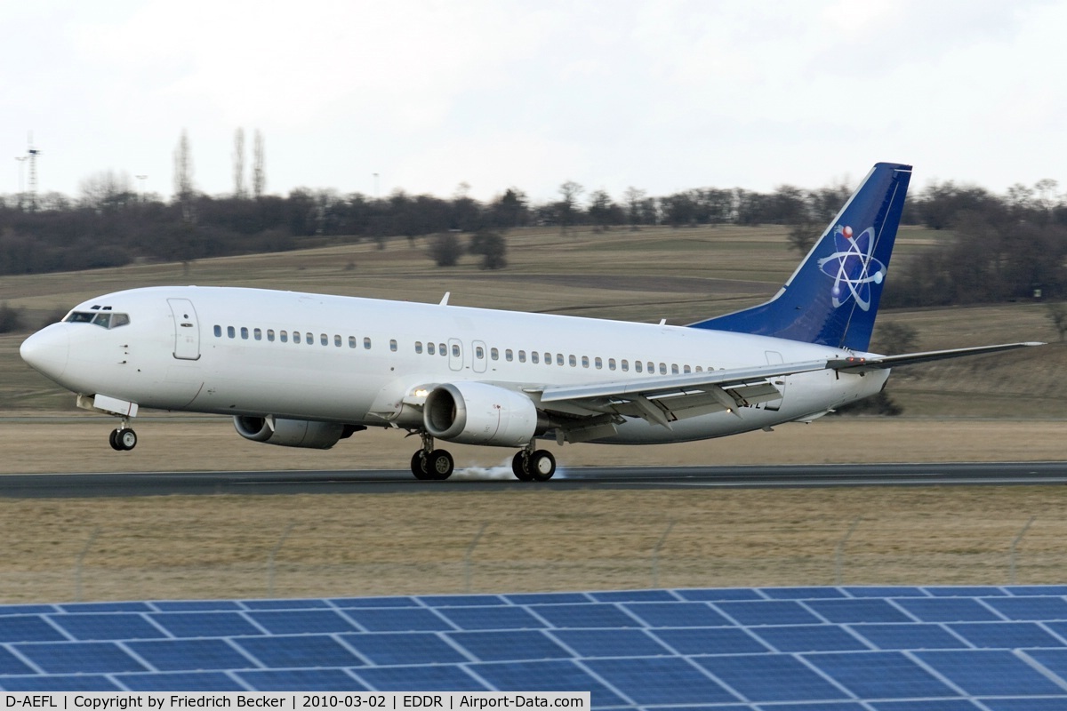 D-AEFL, 1992 Boeing 737-4Y0 C/N 25178, Contact Air ex Futura B737 will be stored at Saarbrücken