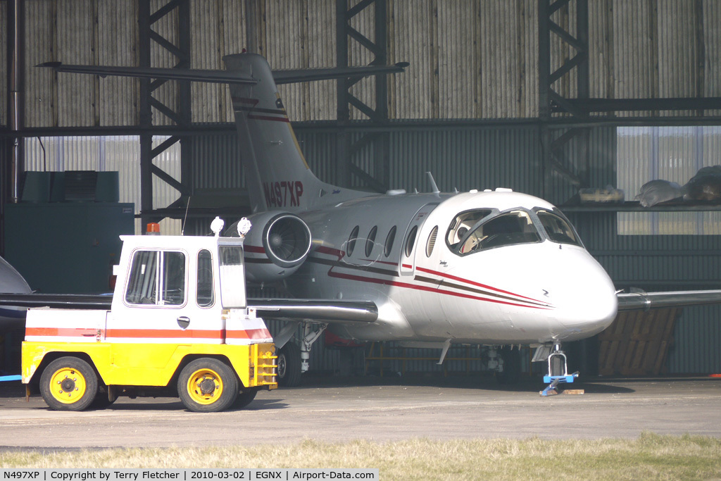 N497XP, 2006 Raytheon 400A BeechJet C/N RK-497, Raytheon 400A based at East Midlands