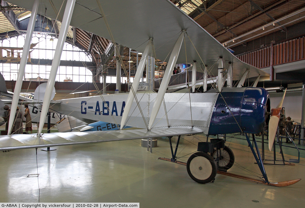 G-ABAA, Avro 504K C/N H2311, Museum of Science and Industry - Manchester.