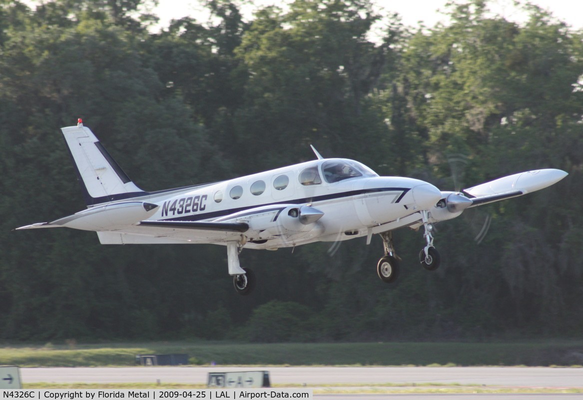 N4326C, 1976 Cessna 340A C/N 340A0075, Cessna 340A